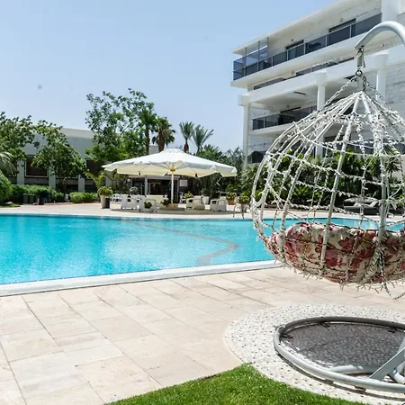 דירות דירת גן פונה לבריכה - pool garden view אילת מראה חיצוני תמונה